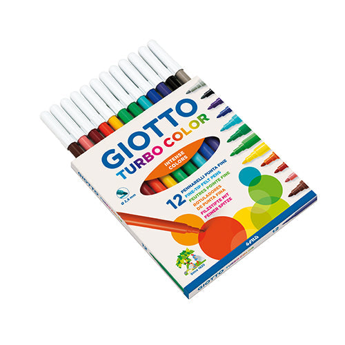 Marcadores GIOTTO turbo color Cx12