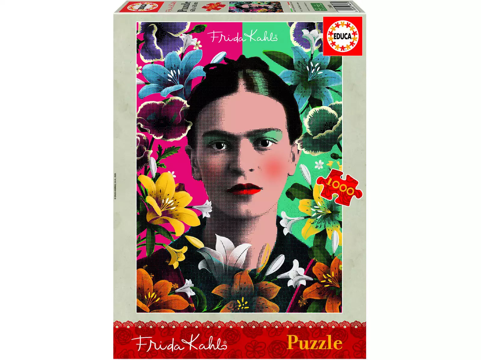 Puzzle 1000 Peças Frida Kahlo