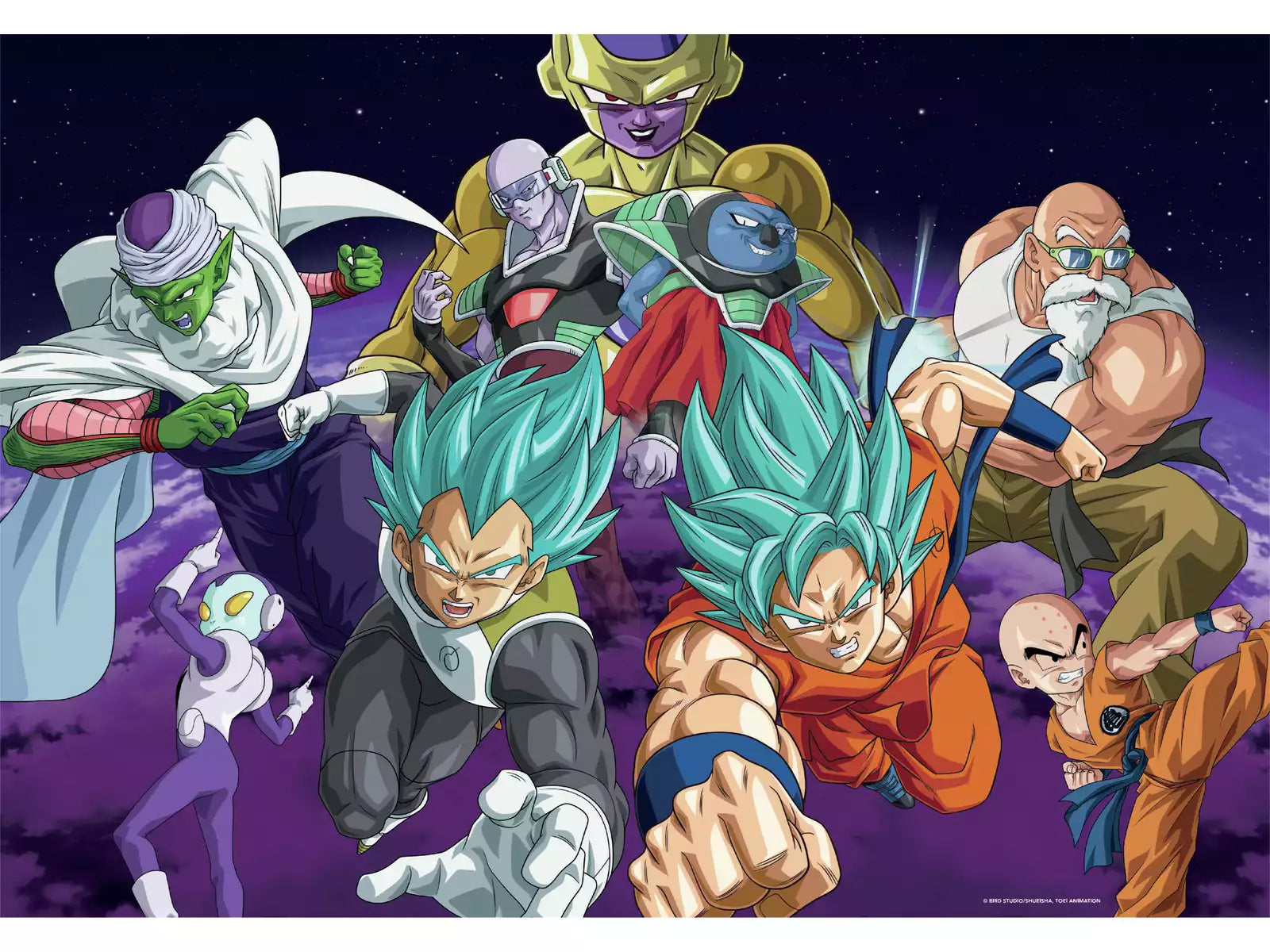 Clementoni - Puzzle Dragon Ball Super edição especial 500 peças