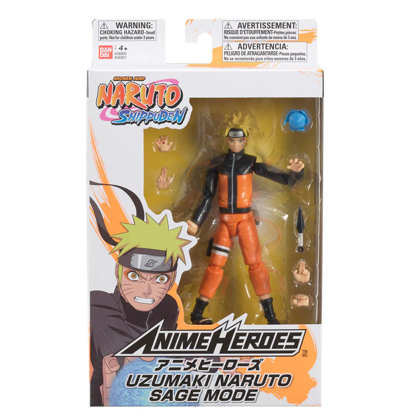 Boneco Bandai Naruto - Uzumaki Naruto Sage Mode