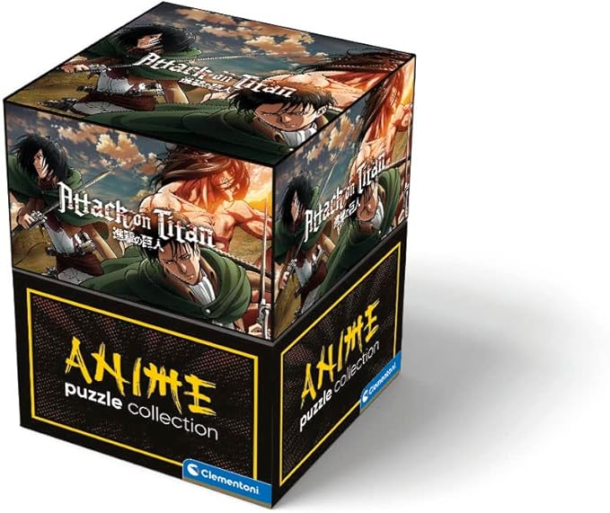 Clementoni - Puzzle Attack on Titans edição especial 500 peças