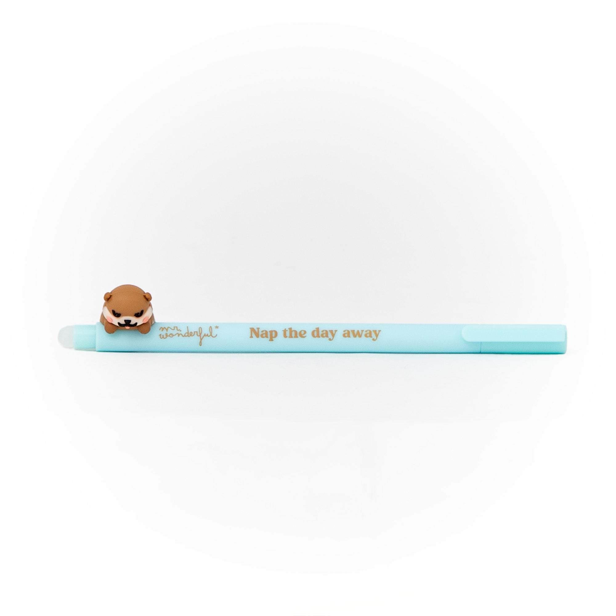 Caneta apagável Lazy lontra - Nap the day away