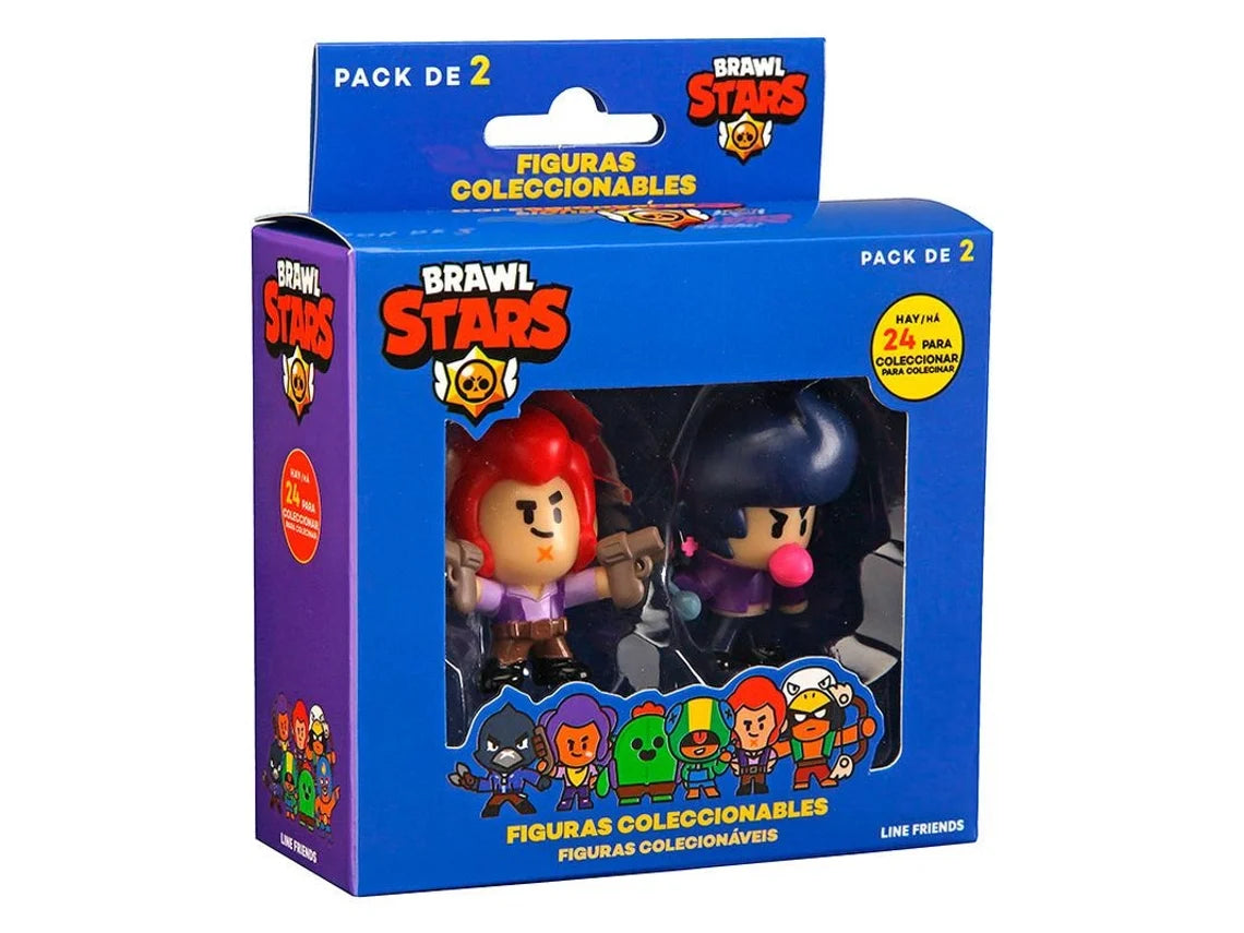 Brawl Stars - Figuras colecionáveis - Pack de 2