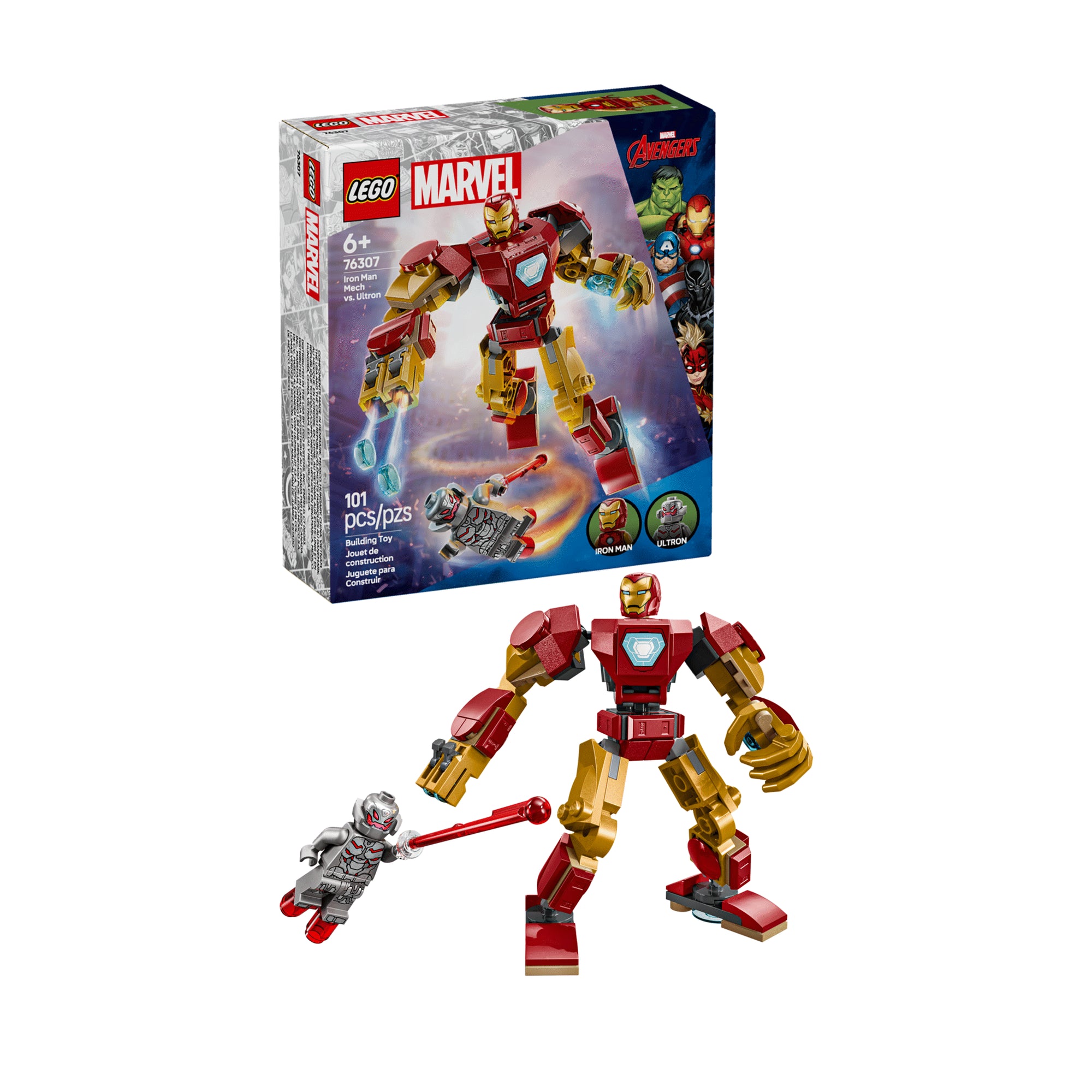LEGO Marvel - Robô do Iron Man contra Ultron