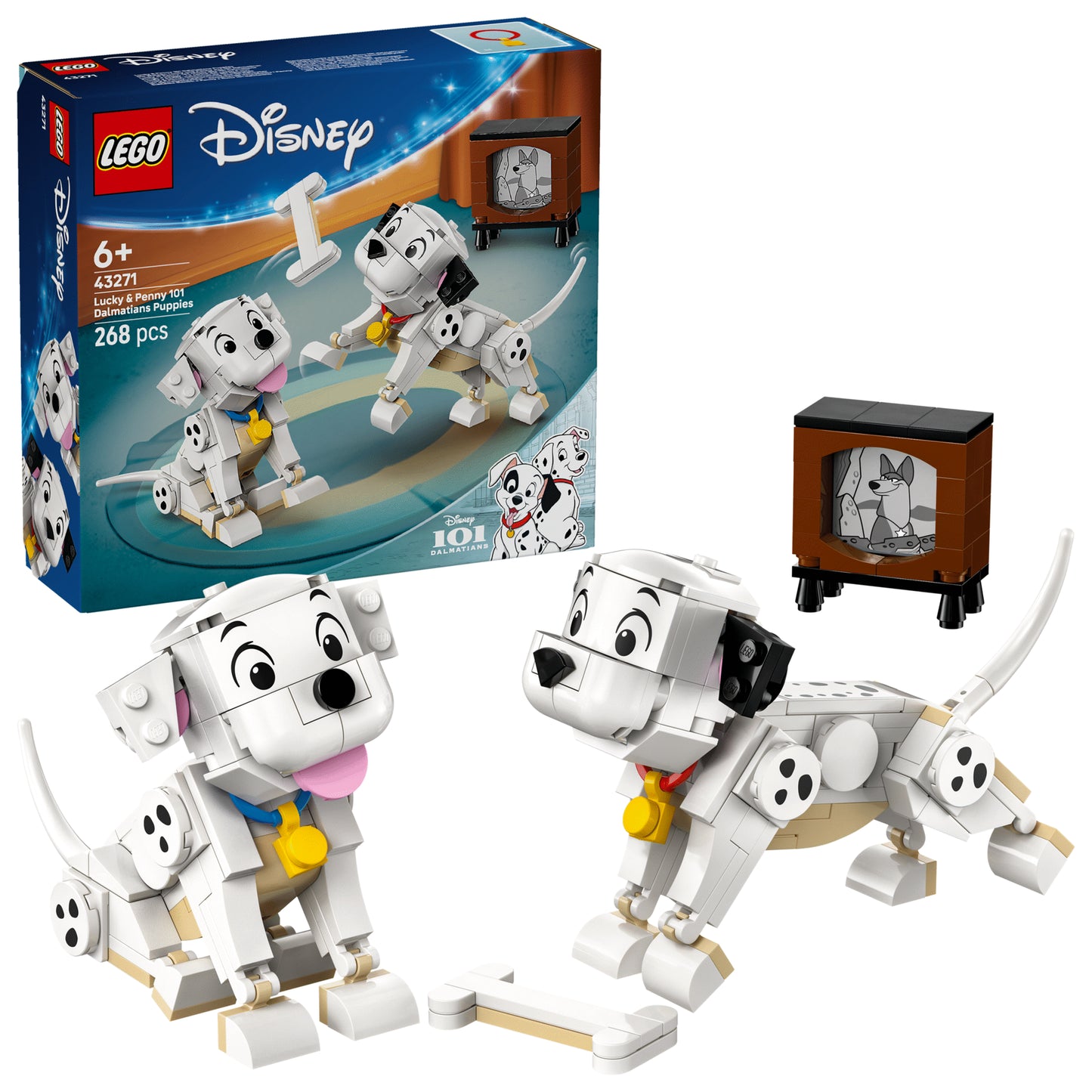 LEGO Disney - Lucky & Penny: Cachorrinhos dos 101 Dálmata