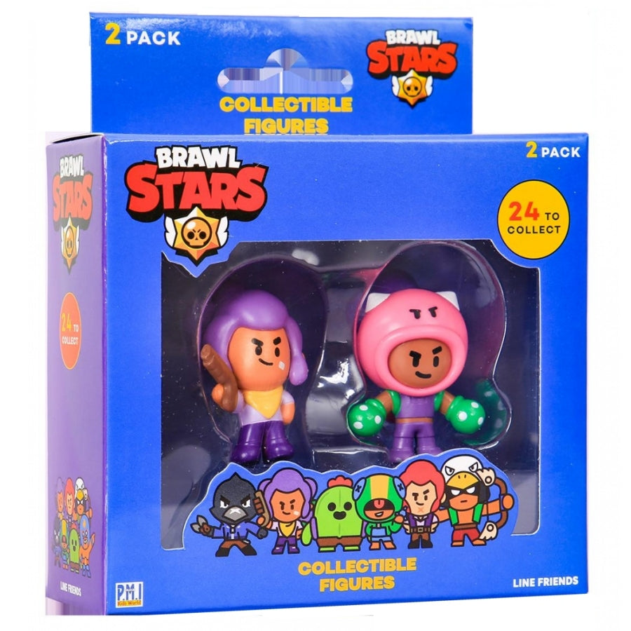 Brawl Stars - Figuras colecionáveis - Pack de 2
