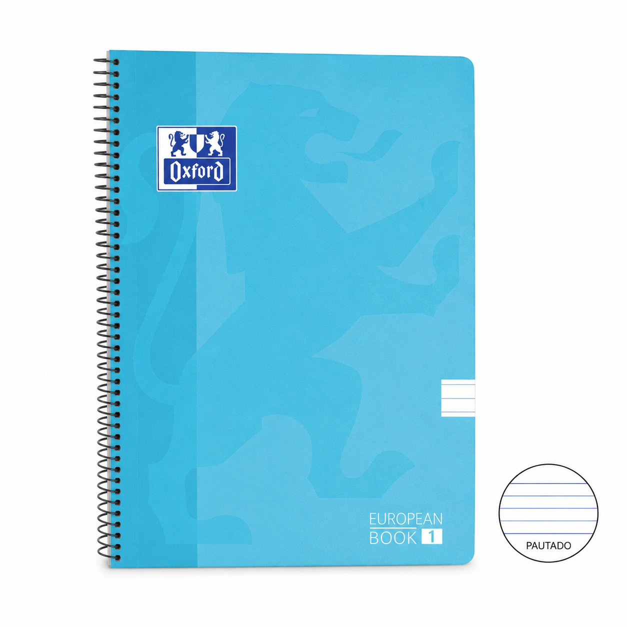 Caderno Oxford Cor Pastel Capa Plástica