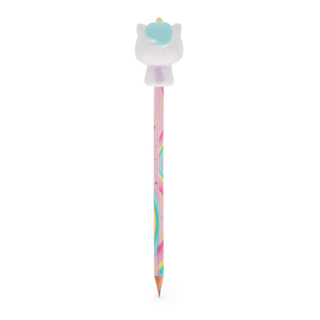 Lápis HB Squeezies Unicorn Legami | Lápis Escolar com Boneco Squishy para Escrita e Desenho