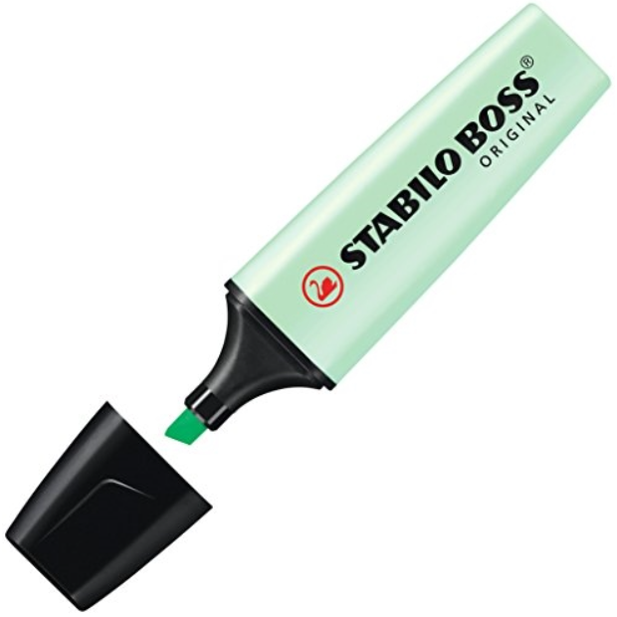 Sublinhador Stabilo Boss Pastel Verde Menta 70/113