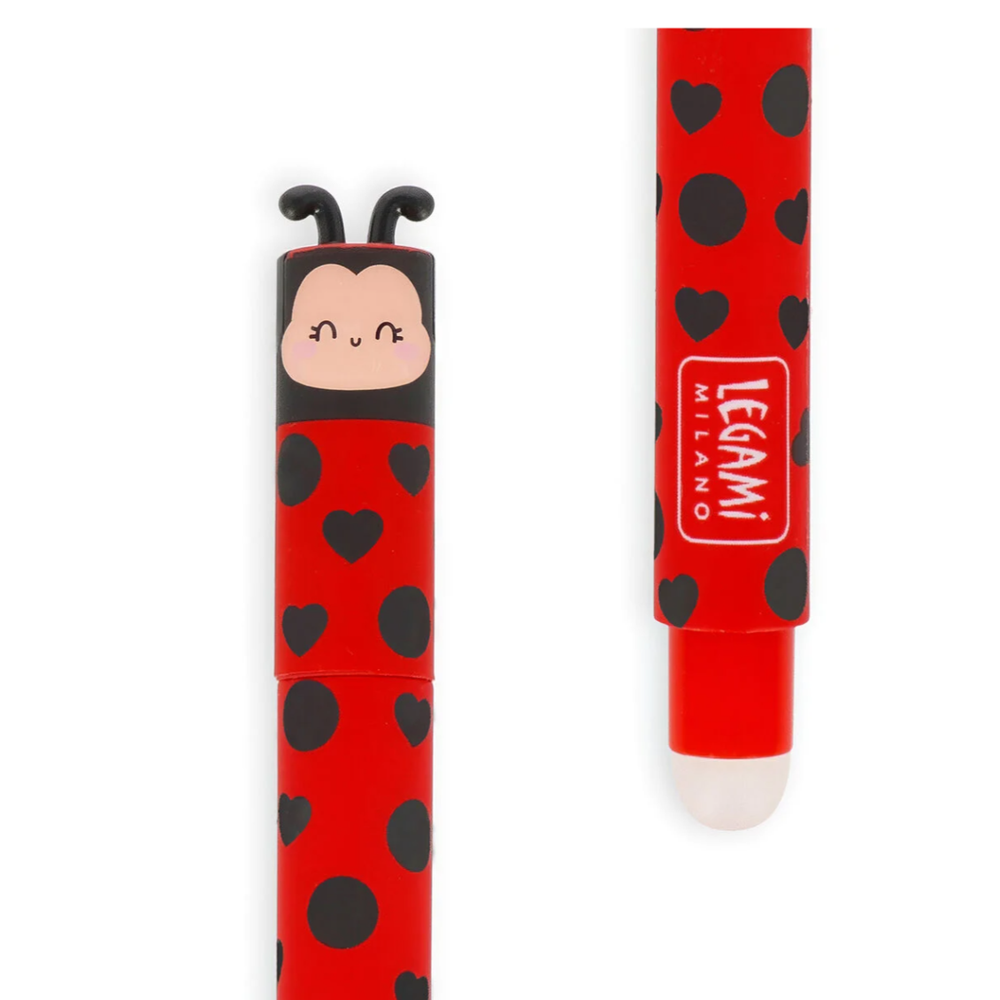 Caneta apagável Joaninha Legami