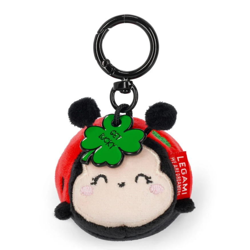 Porta-chaves de peluche Joaninha - Pequeno e super macio! Legami