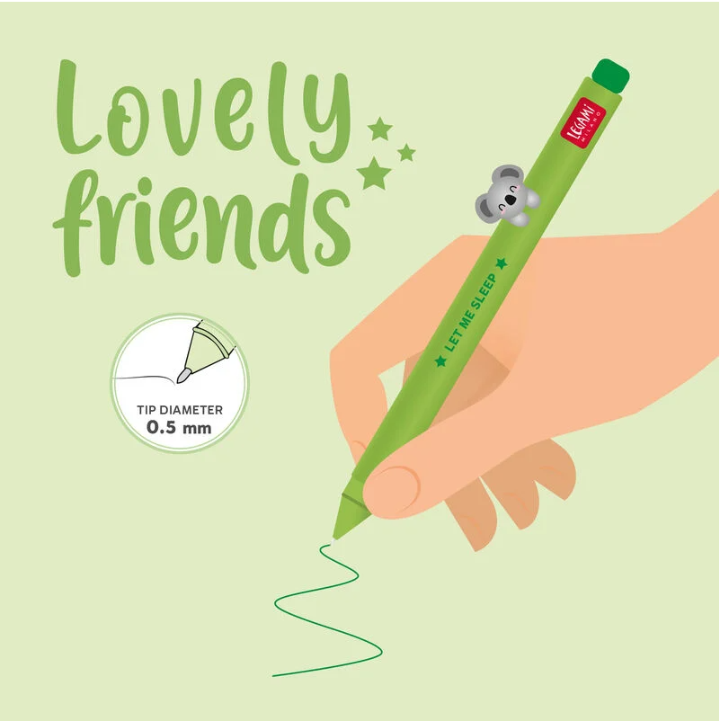 Caneta lovely friends legami Koala