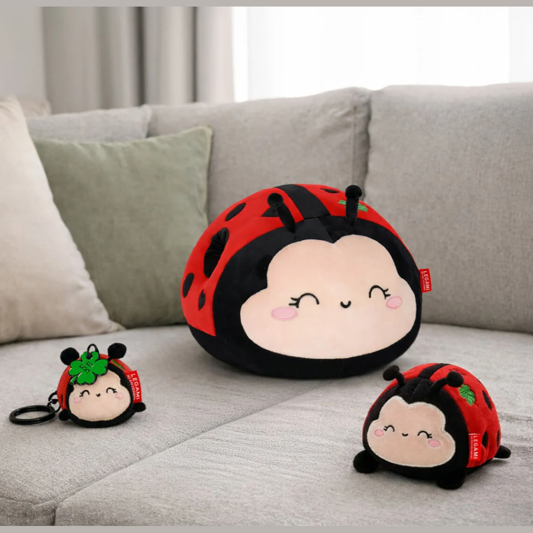 Peluche mini pelúcia - Super macio Joaninha Legami