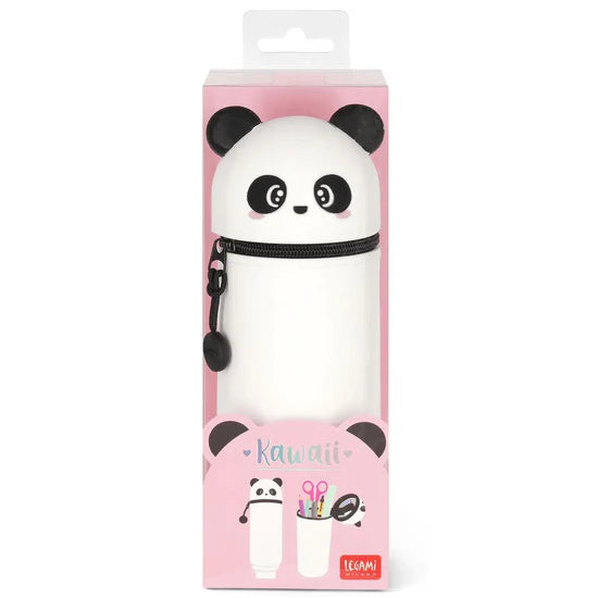 Estojo Legami Kawaii Panda em Silicone