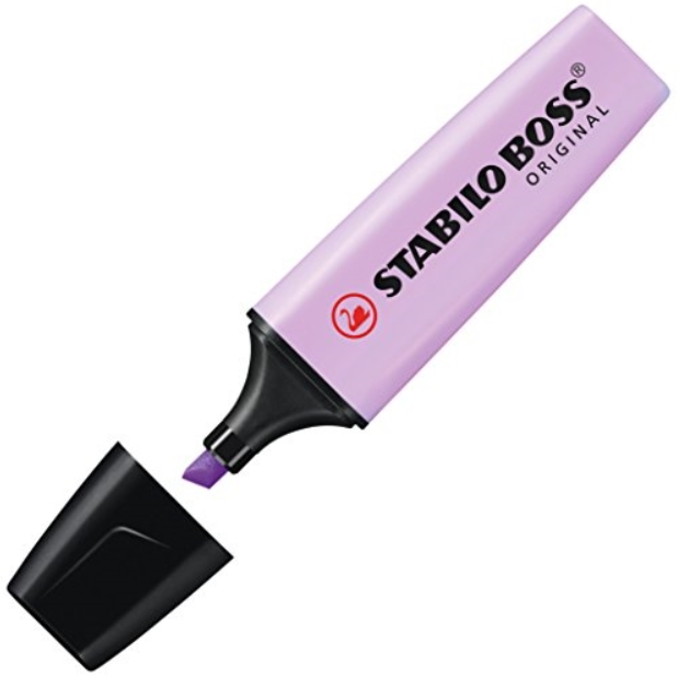 Sublinhador Stabilo Boss Pastel Lilás 70/158