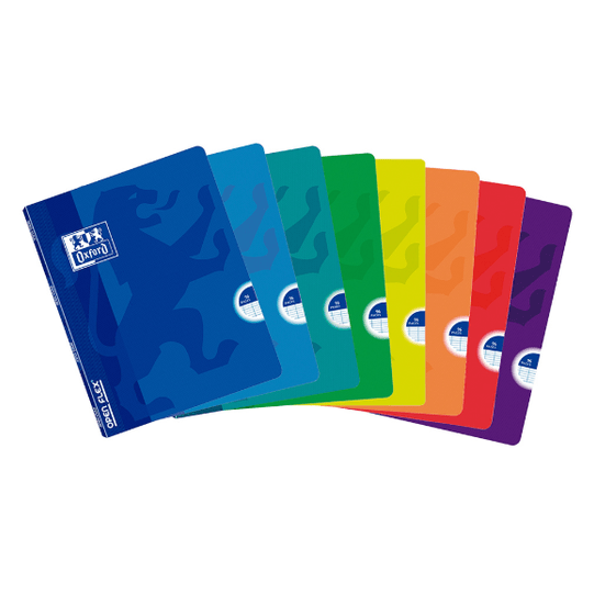 Caderno agrafado Oxford Caderno A4 Openflex Pautado 48Fls Verde