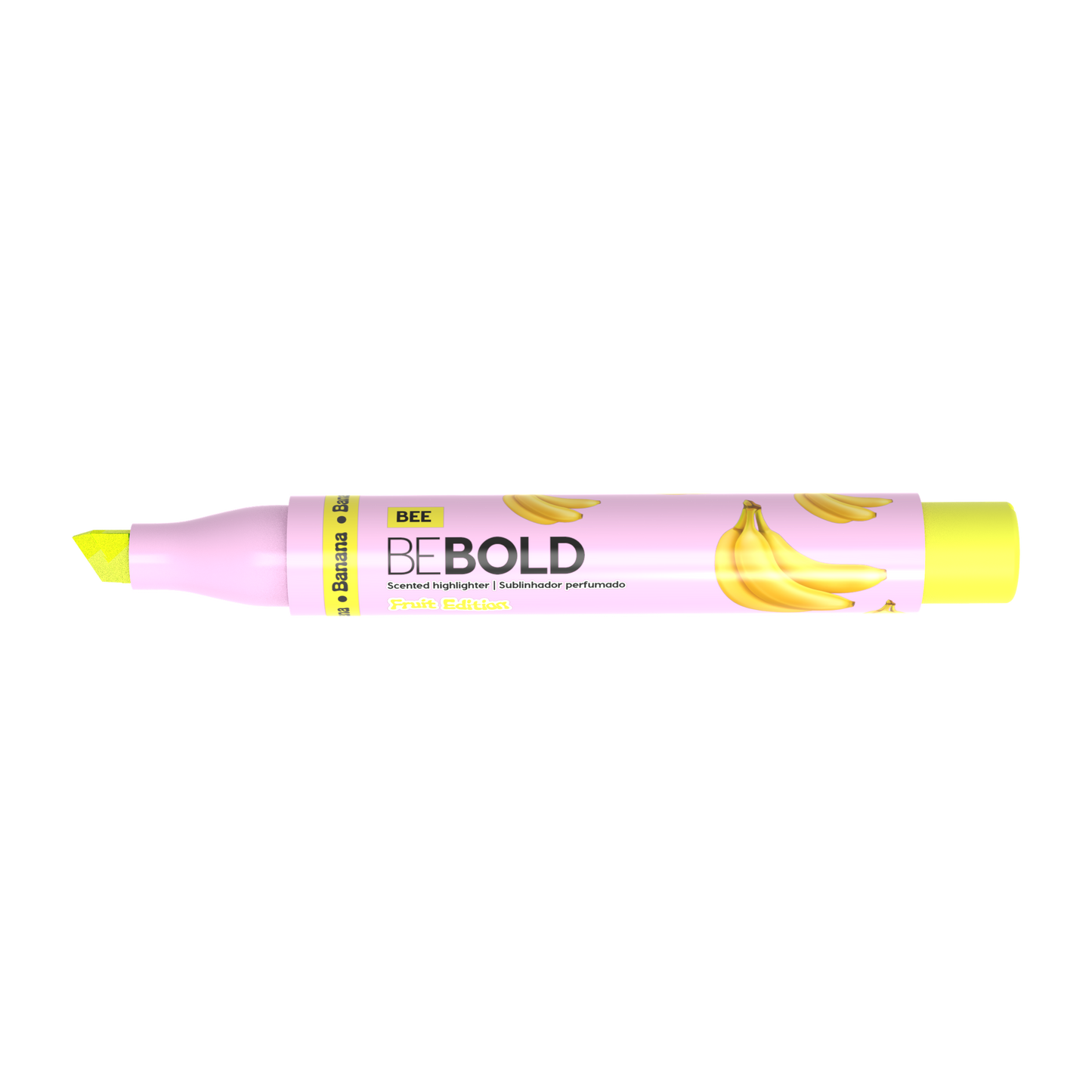 Sublinhador BeBold Perfumado Banana Newpen