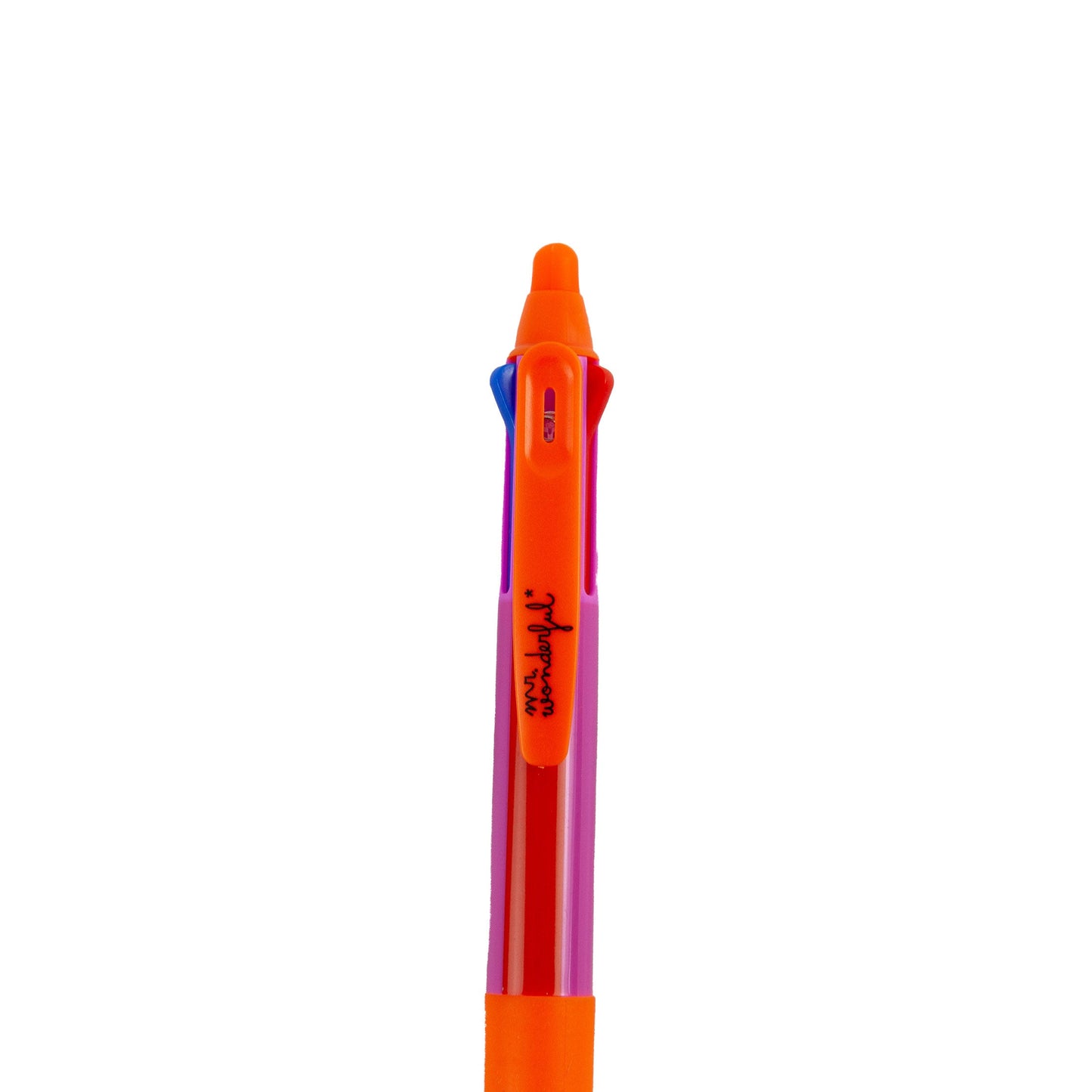 Caneta Apagável com 3 Tintas - Fúcsia