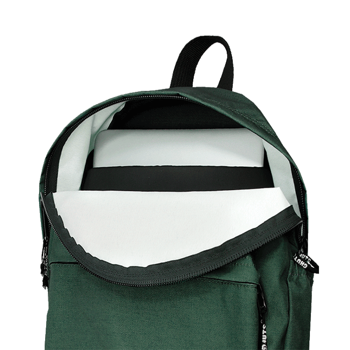 Mochila Ghuts My Ghuts PC Stylish Green 19L | Mochila Escolar para Portátil, Escola, Universidade e Viagem