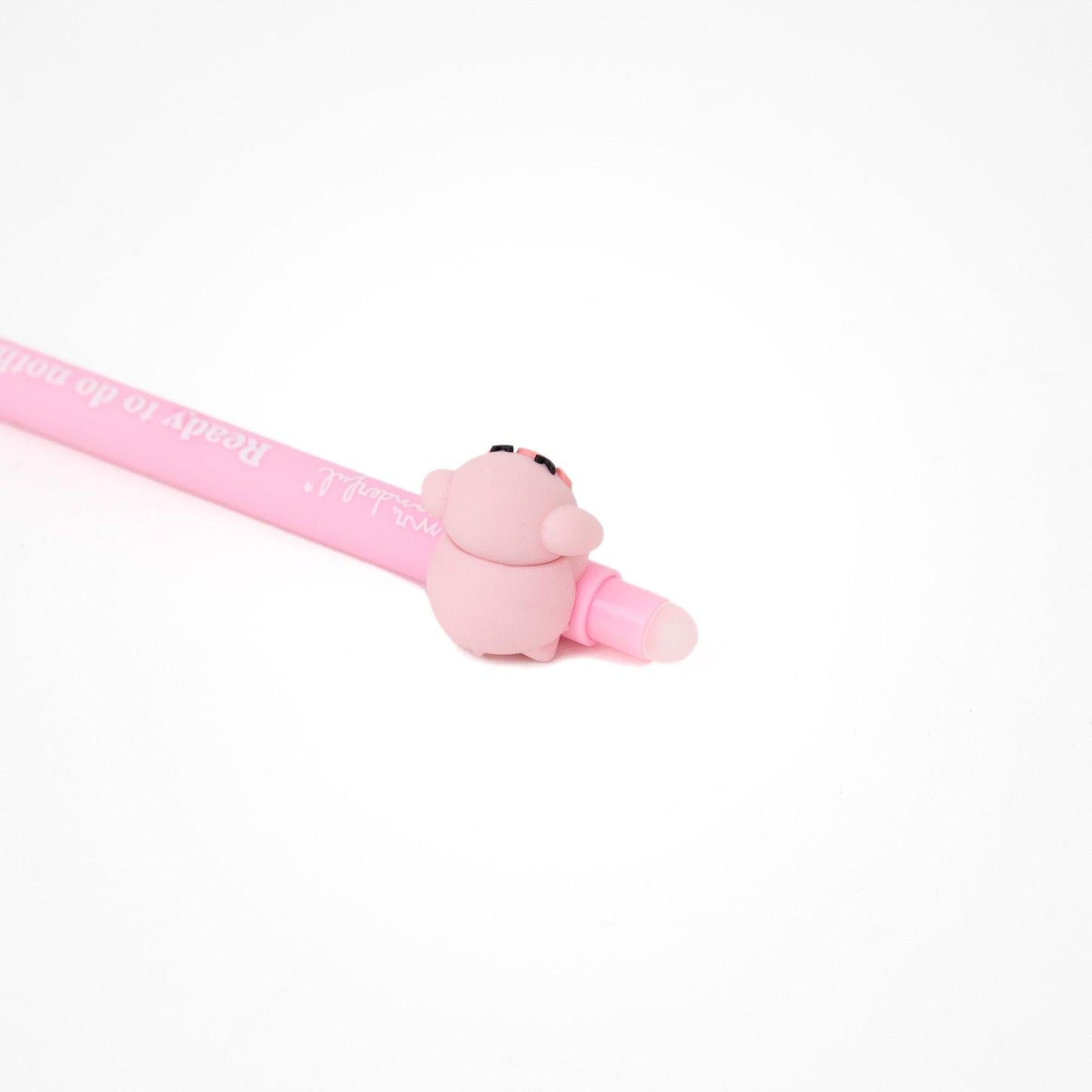 Caneta apagável Lazy porquinho - Ready to do nothing