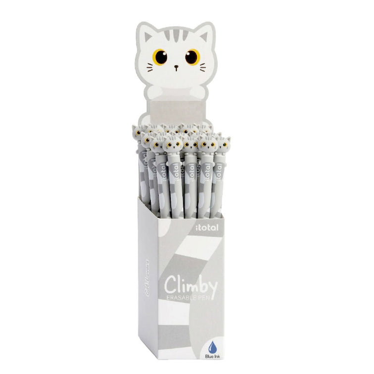 Caneta Apagável iTotal Climby Gato Branco