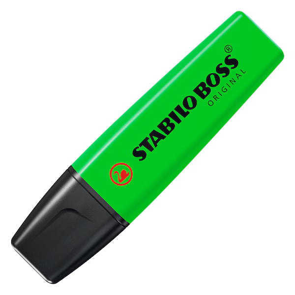 Sublinhador Stabilo Boss Fluorescente Verde 70/33