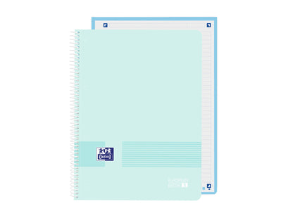Caderno Oxford Cores Pastel Capa Plástica