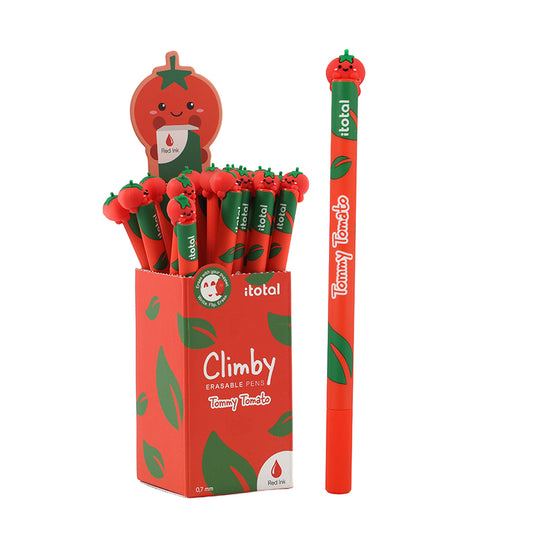 iTotal Caneta Apagável Climby Tommy Tomato XL3641