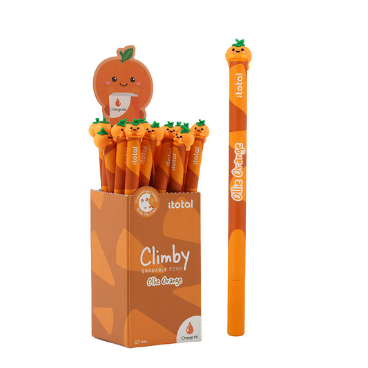 iTotal Caneta Apagável Climby Olly Orange XL3642