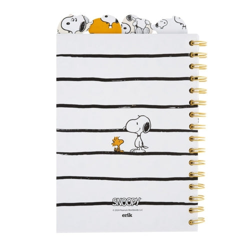 Bloco de Notas Erik Snoopy Lazy Days A5 — 80 Folhas com Espiral — imagem 2 da Olmar