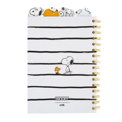 Bloco de Notas Erik Snoopy Lazy Days A5 — 80 Folhas com Espiral — imagem 2 da Olmar