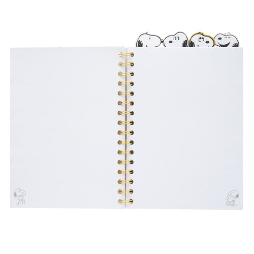 Bloco de Notas Erik Snoopy Lazy Days A5 — 80 Folhas com Espiral — imagem 3 da Olmar