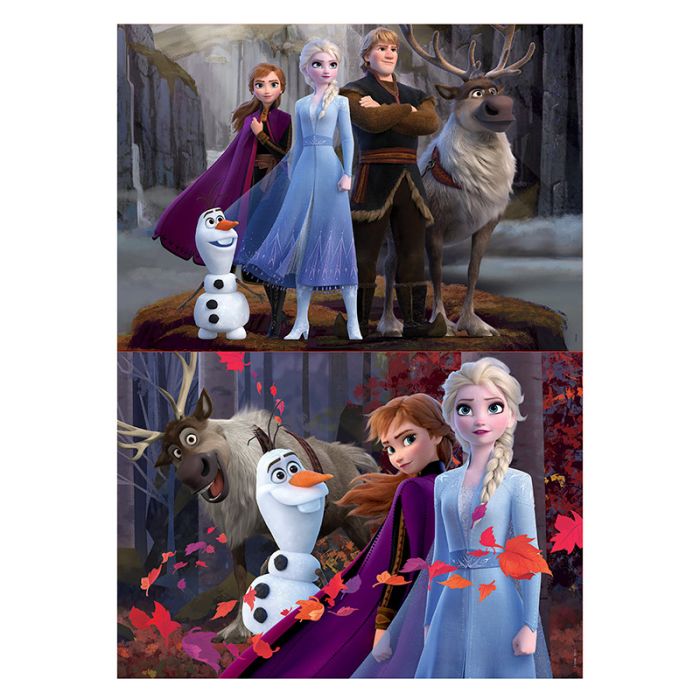 Puzzle EDUCA 2x100 Peças Frozen II