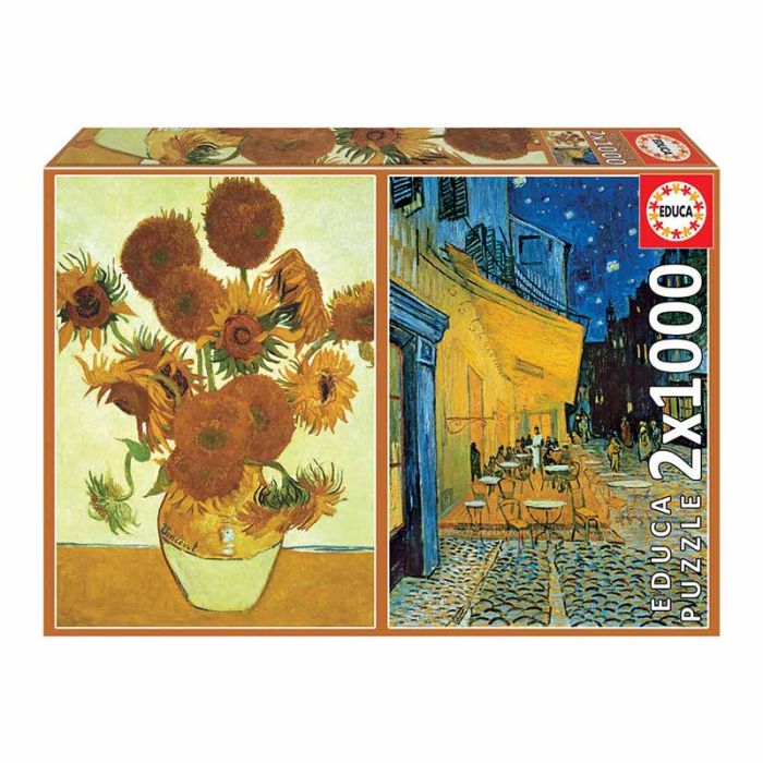 Puzzle EDUCA 2x1000 Peças Vincent Van Gogh