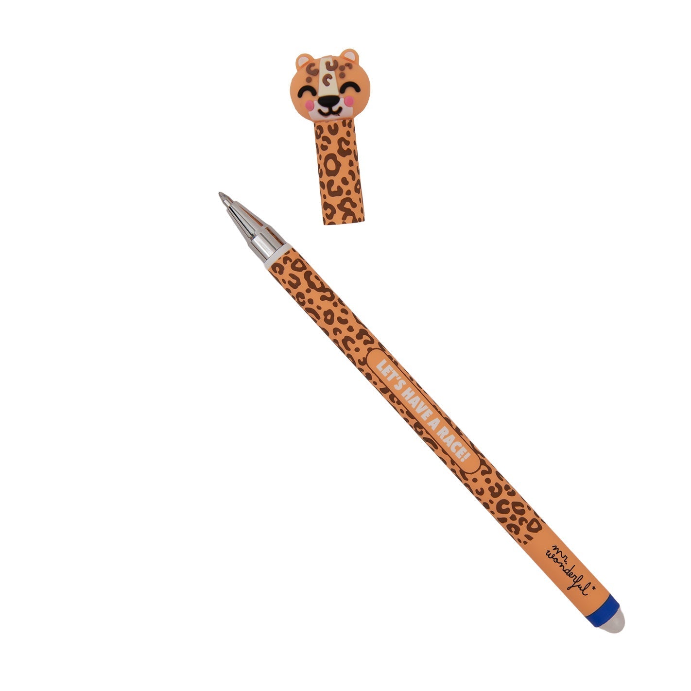 Caneta de apagar Bo-Bo Leopardo - Let’s have a race!