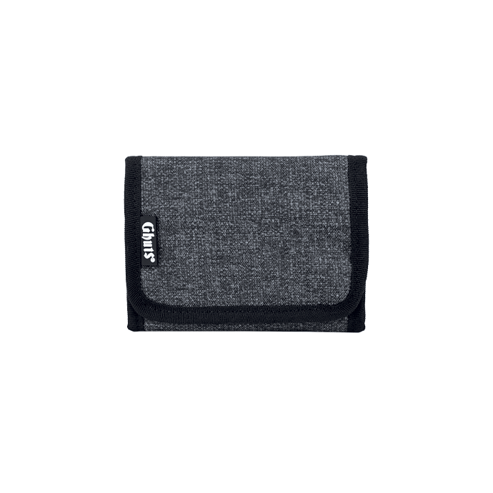 Carteira Escolar Ghuts Gravel Grey | Carteira com Porta Cartões e Porta Moedas