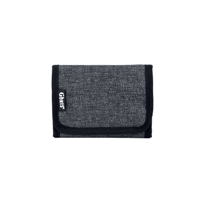 Carteira Escolar Ghuts Gravel Grey | Carteira com Porta Cartões e Porta Moedas