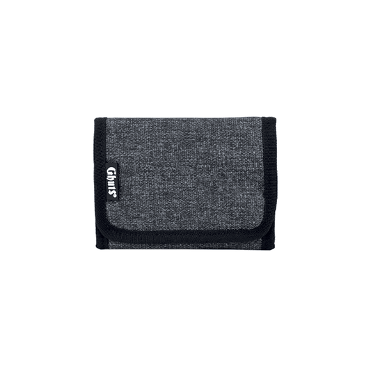 Carteira Escolar Ghuts Gravel Grey | Carteira com Porta Cartões e Porta Moedas