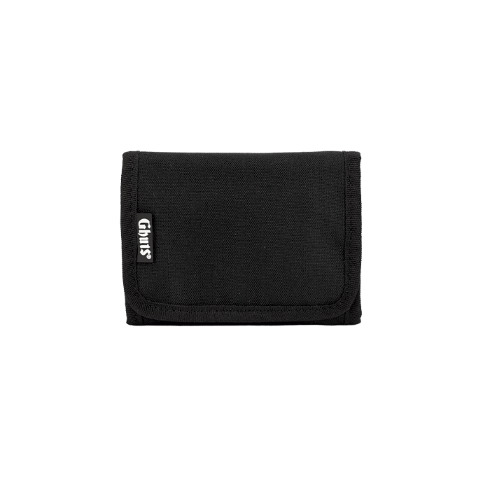 Carteira Escolar Ghuts Black | Carteira com Porta Cartões e Porta Moedas