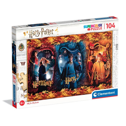 Puzzle Clementoni SuperColor Harry Potter — 104 Peças — imagem 1 da Olmar