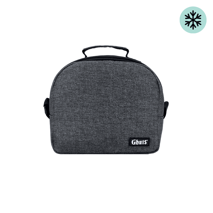 Lancheira Térmica Ghuts Yummg Gravel Grey 5L | Lancheira para Escola e Trabalho