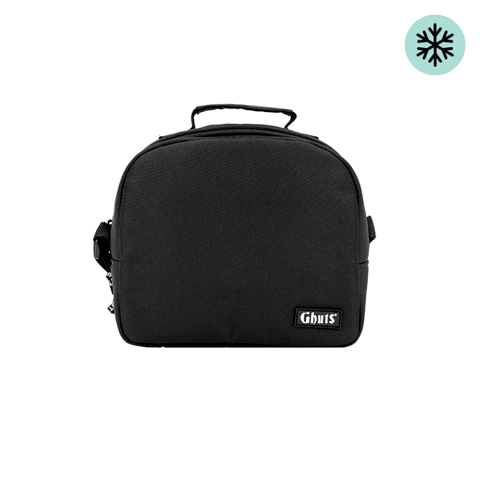 Lancheira Térmica Ghuts Yummg Black 5L | Lancheira para Escola, Trabalho e Viagens