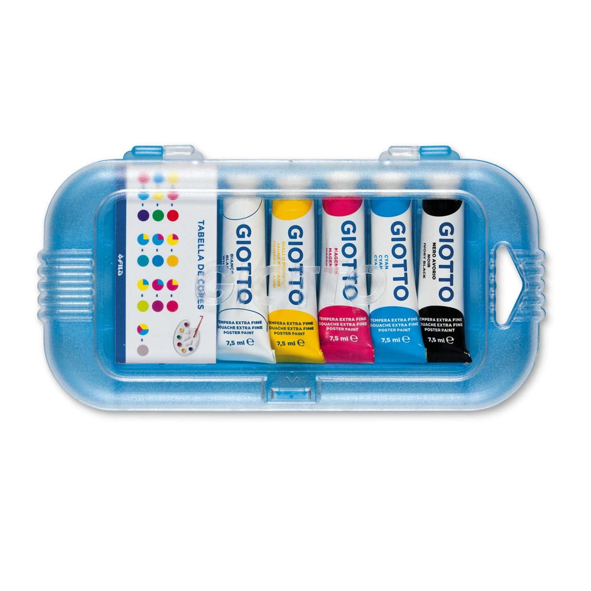 Guache GIOTTO 7,5ml - 5 cores