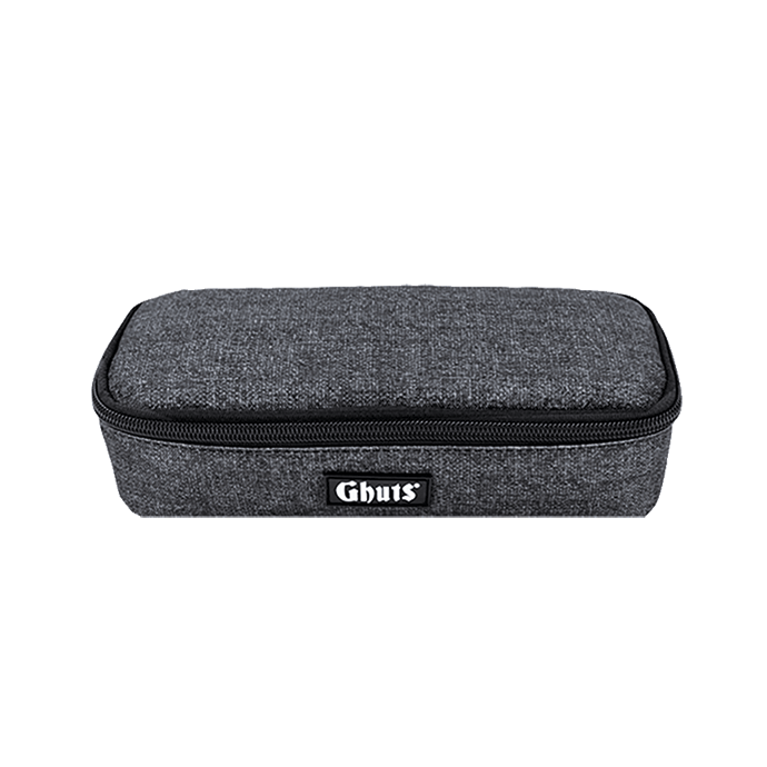 Estojo Escolar Ghuts Rectangle Gravel Grey | Estojo Acolchoado com Suporte para Canetas