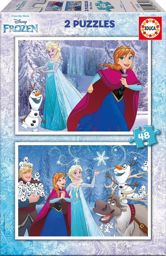 Puzzle EDUCA Frozen 2x48 Peças