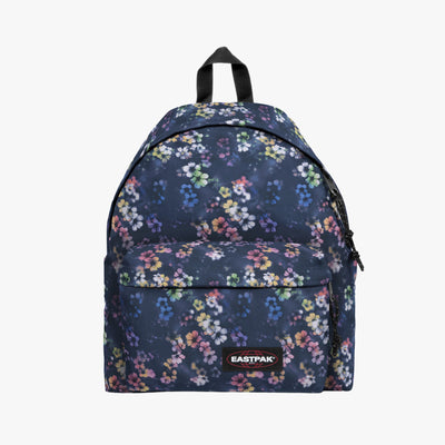 Mochila Eastpak Padded Pak'r Flora Fade Navy 24L | Mochila Escolar para Escola, Universidade e Dia a Dia