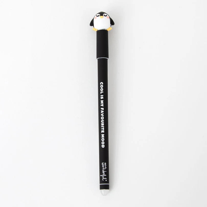 Caneta Apagável Mr.Wonderful Pinguim - Cool is my favourite mood