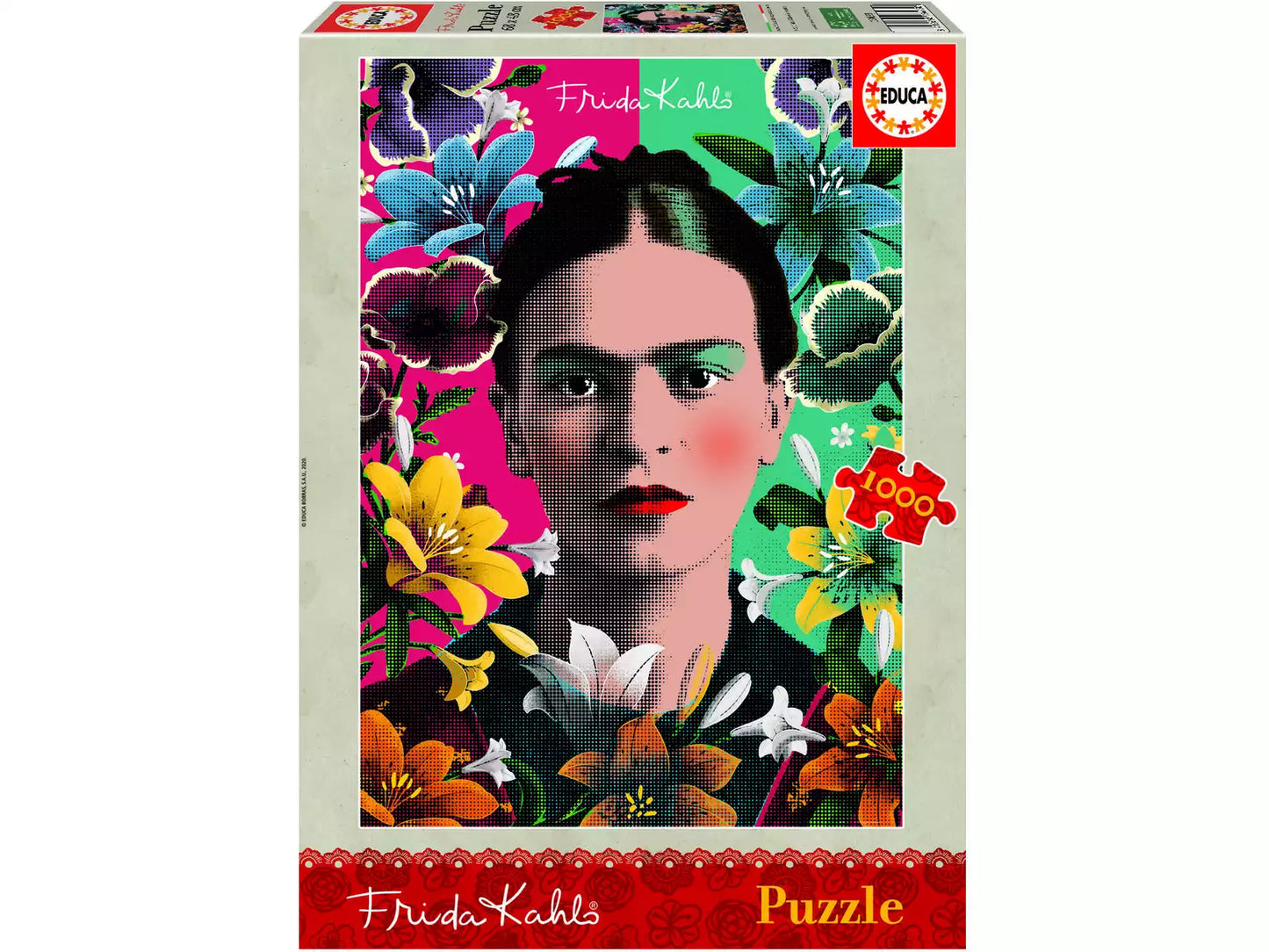 Puzzle 1000 Peças Frida Kahlo