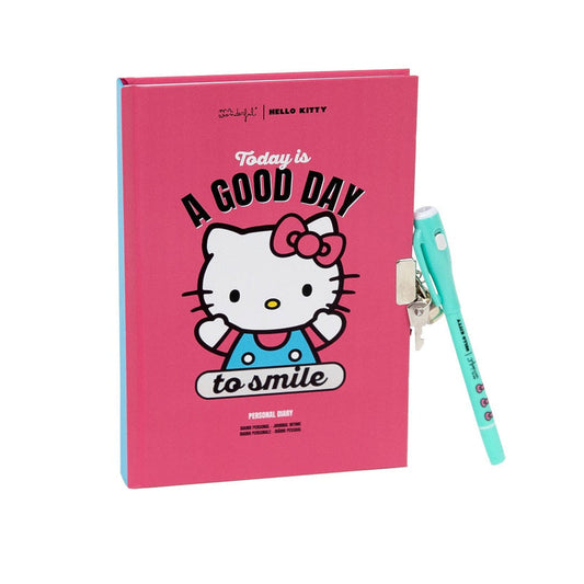 Diário Pessoal Hello Kitty com Caneta de Tinta Invisível — Mr. Wonderful