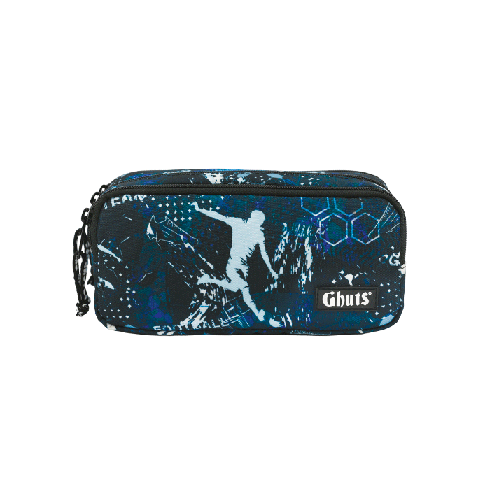 Estojo Escolar Triplo Ghuts Matchup 3 Compartimentos